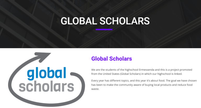 Web Global Scholars