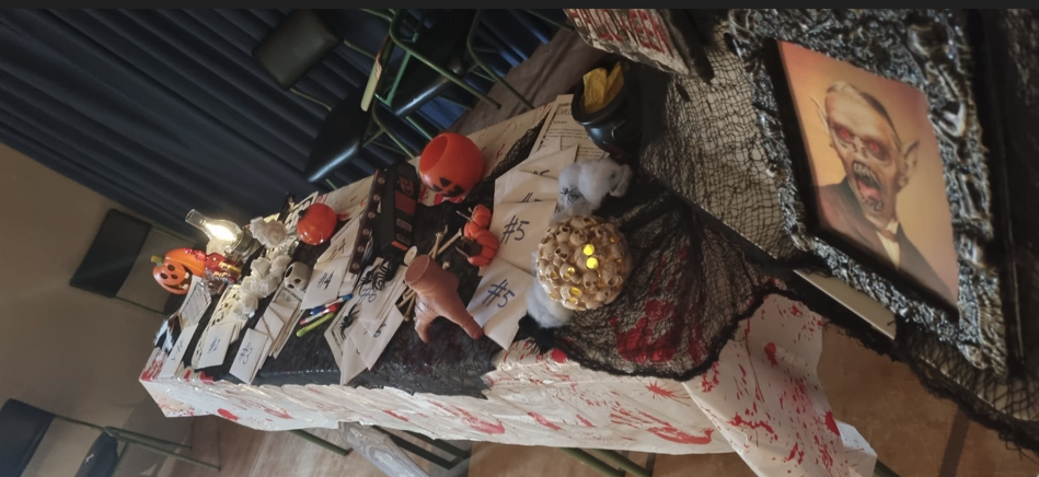 Halloween escape room designed by Marta Fernández