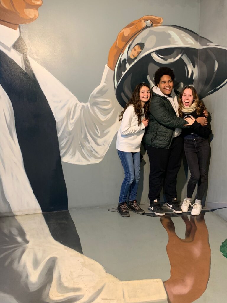 Alumnat de 2n ESO al Big Fun Museum de Barcelona