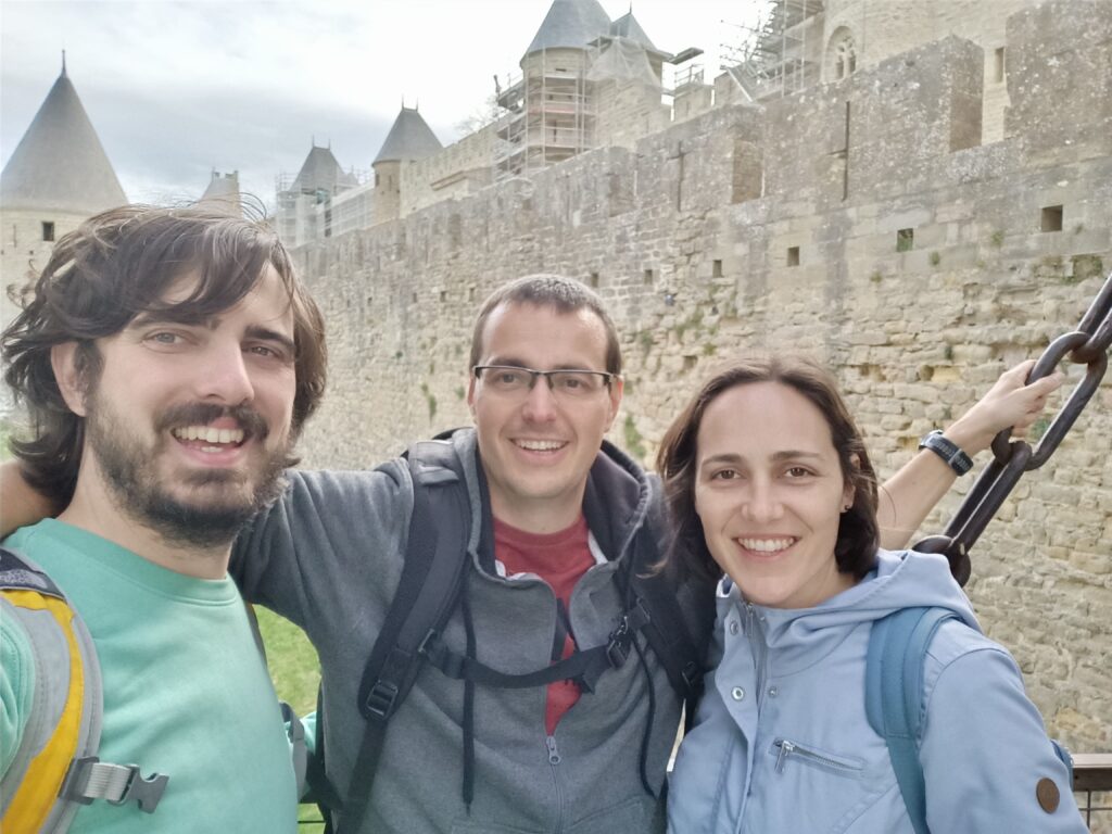 El professorat del viatge a Carcassonne de 2023