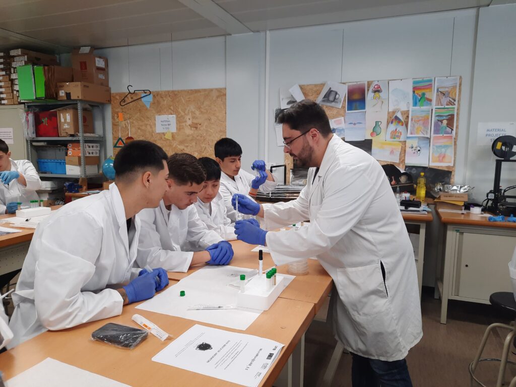 en diferents mostres de sòl