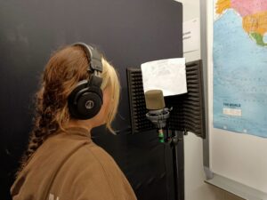 Gravació del segon rap de l'institut amb 3r d'ESO i Nello C