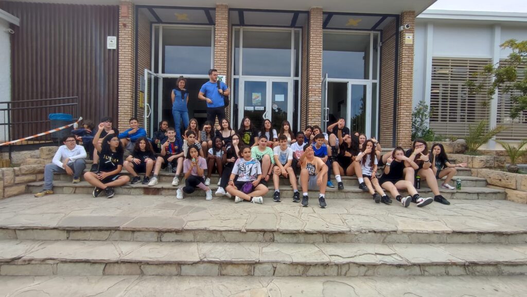 Alumnat de 1r d'ESO al Camp d'Aprenentatge Pau Casals al Vendrell