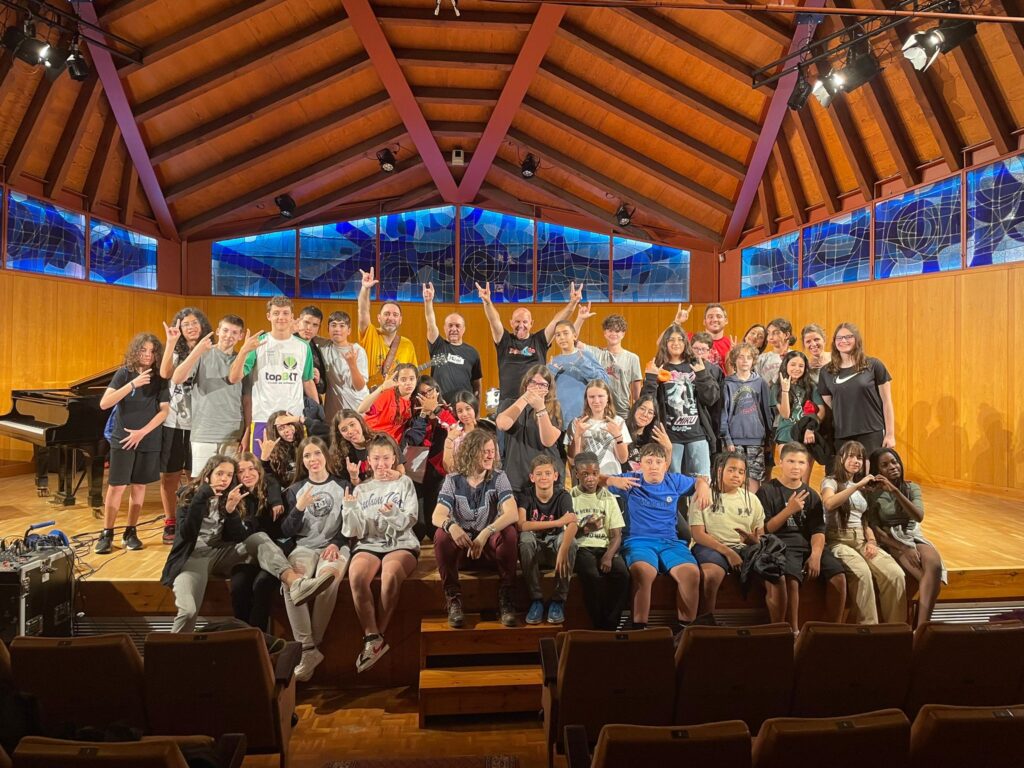 Alumnat de 1r d'ESO al Camp d'Aprenentatge Pau Casals al Vendrell