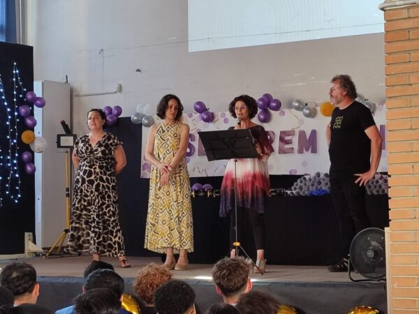 Discurs de l'equip directiu al comiat de 4t d'ESO de 2024.