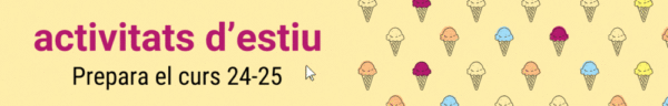 Bàner Activitats d'estiu 2024
