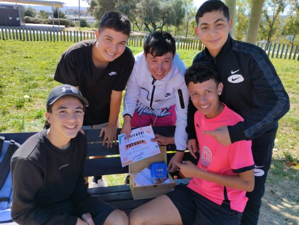 Alumnes en la sortida tutorial de 3r d'ESO del curs 2024-2025