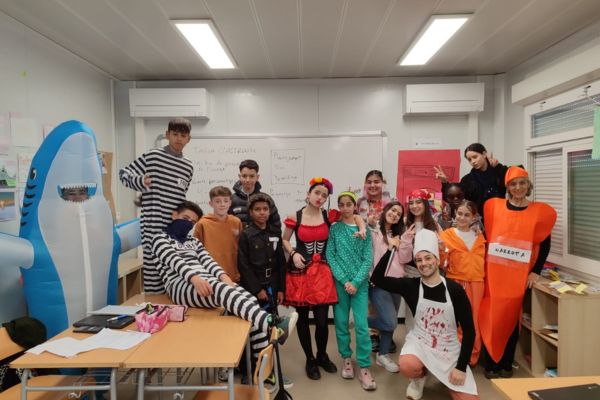 Celebració del Carnestoltes 2025 a l'Institut Narcisa Freixas i Cruells