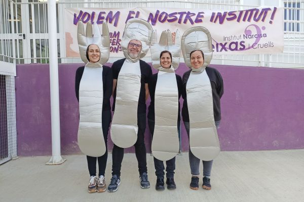 Celebració del Carnestoltes 2025 a l'Institut Narcisa Freixas i Cruells