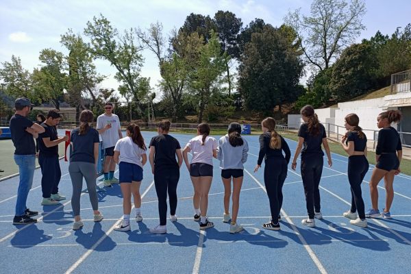 Alumnat de 3r a la Jornada Esportiva 2025.