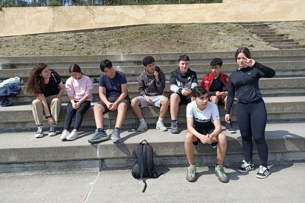 Alumnat de 3r a la Jornada Esportiva 2025.