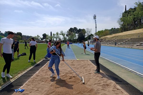 Alumnat de 4t a la Jornada Esportiva 2025.