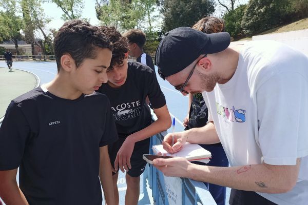 Alumnat de 3r a la Jornada Esportiva 2025.