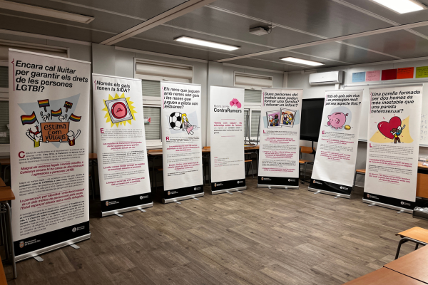 Una exposició del projecte Sex is... del 2025