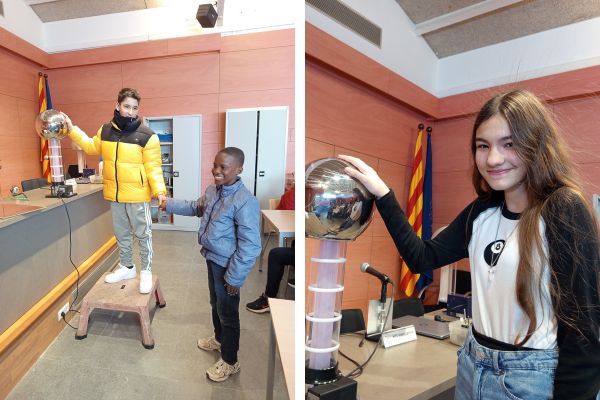 Alumnat de 2n ESO duen a terme un taller al MNACTEC