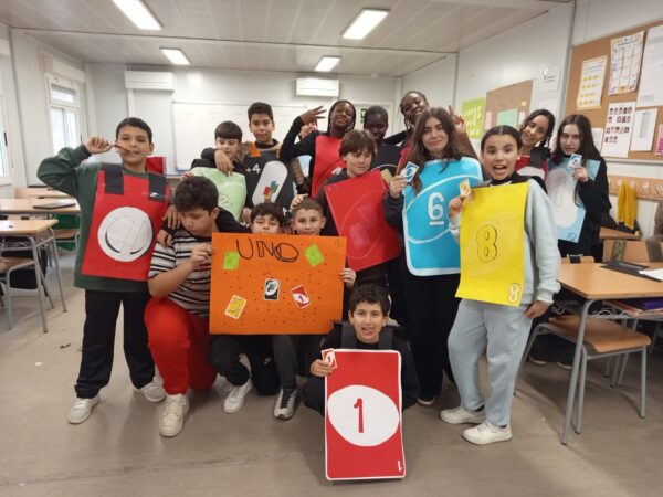 Alumnat celebrant el Carnestoltes 2026