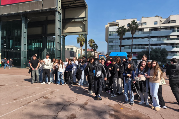 Alumnat de 4t ESO a la Fira de Formació i Treball.