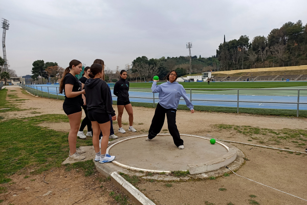 Alumnes a la Jornada Esportiva 2026.