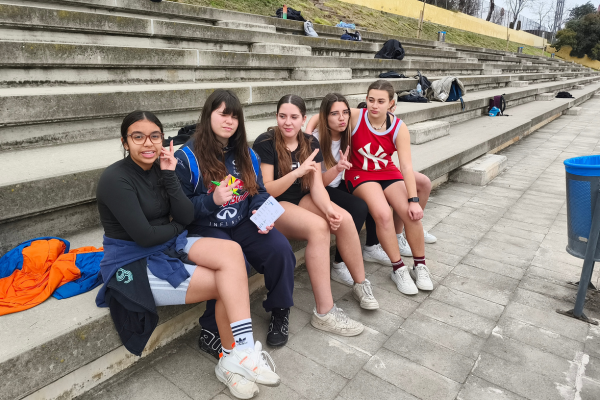 Alumnes a la Jornada Esportiva 2026.