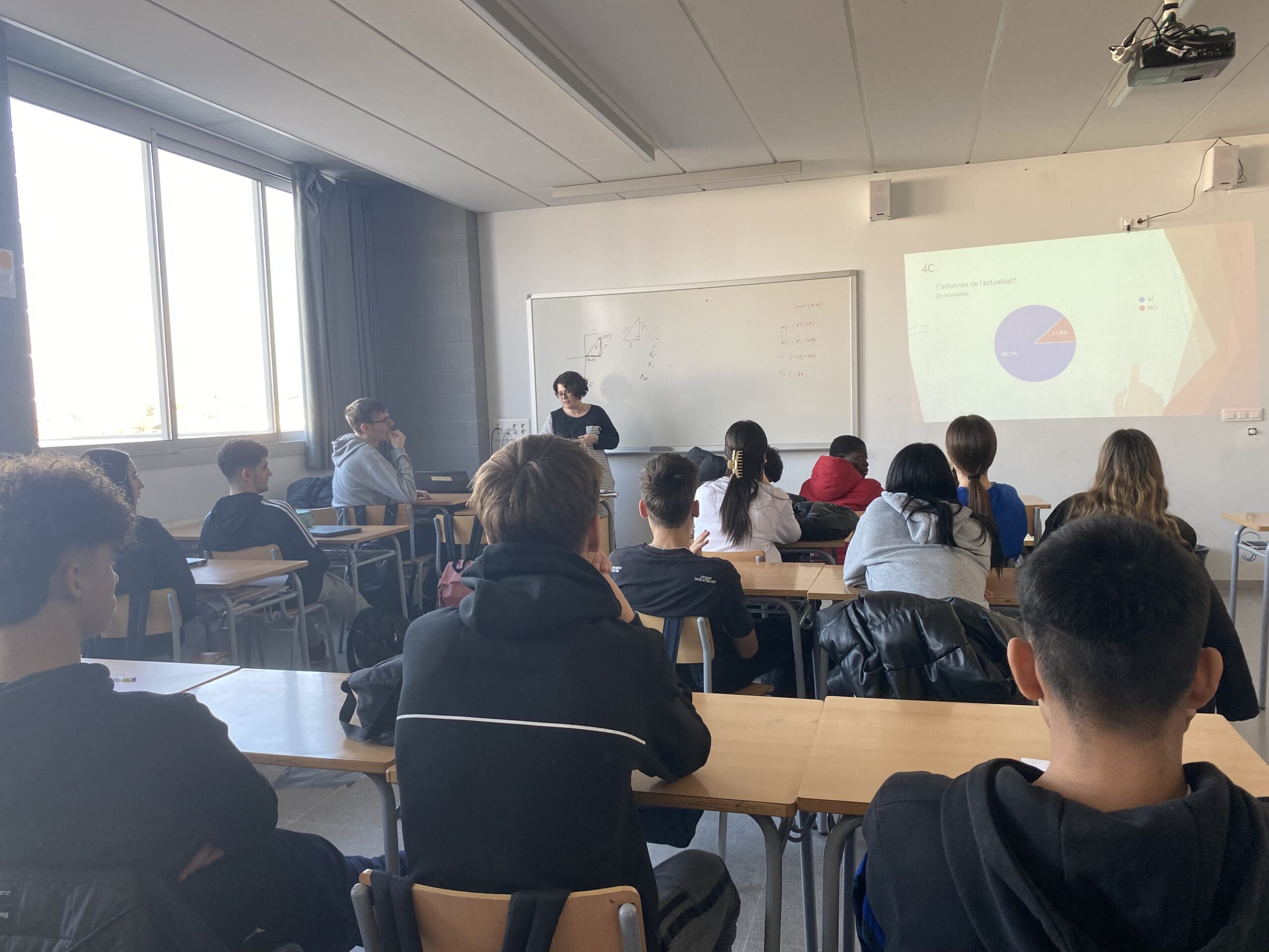 Taller "Premsa a les escoles"