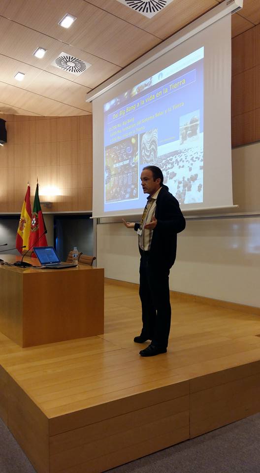 Carlos Briones Conferència al centro de astrobiologia