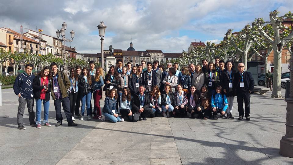 Foto de grup a Alcalà de Henares