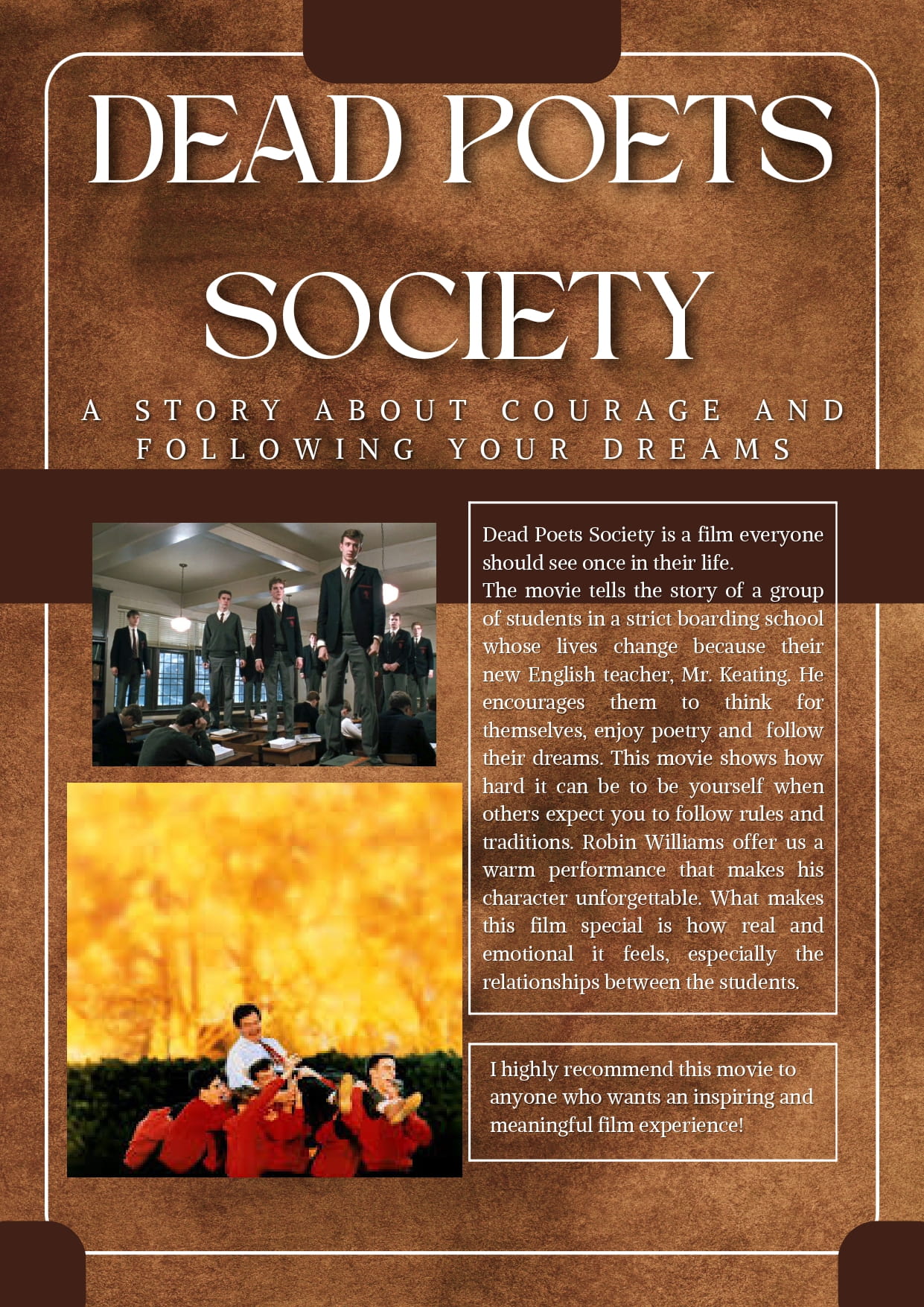 DEAD POETS SOCIETY
