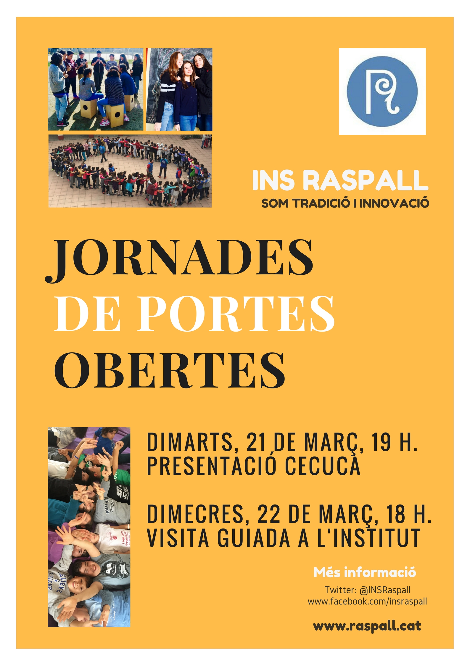 JORNADES DE PORTES OBERTES