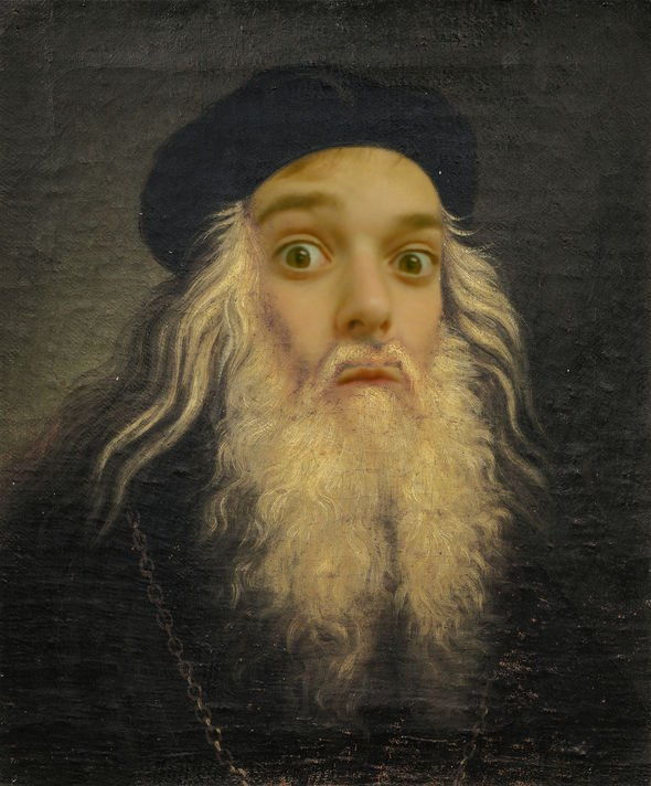 retrat da Vinci