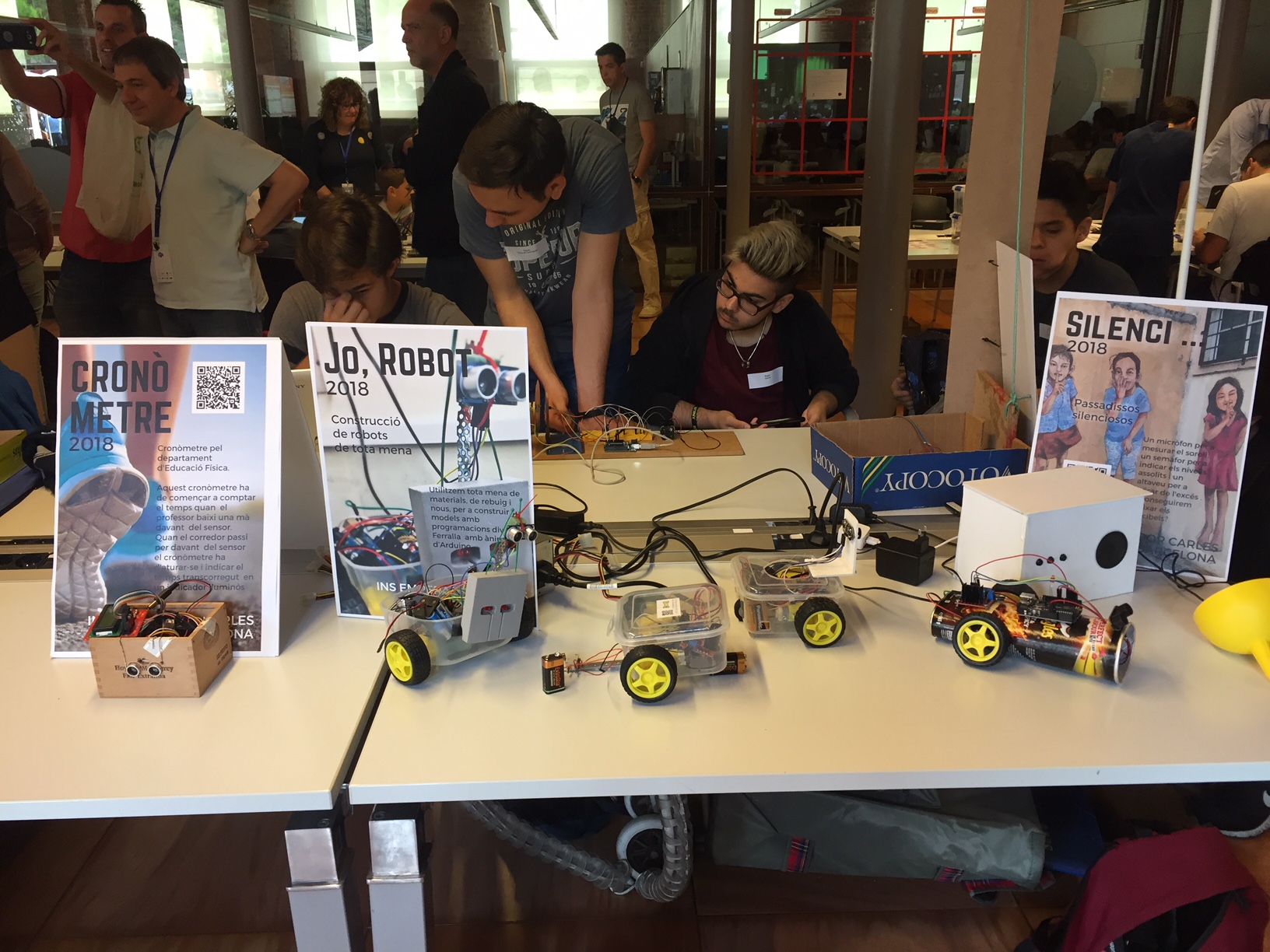 Els robots presentats