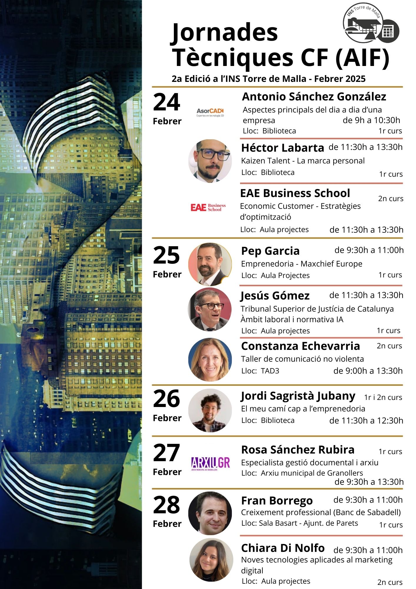 Jornades Tècniques CF AIF 2025