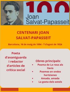 Centenari Joan Salvat-Papasseit