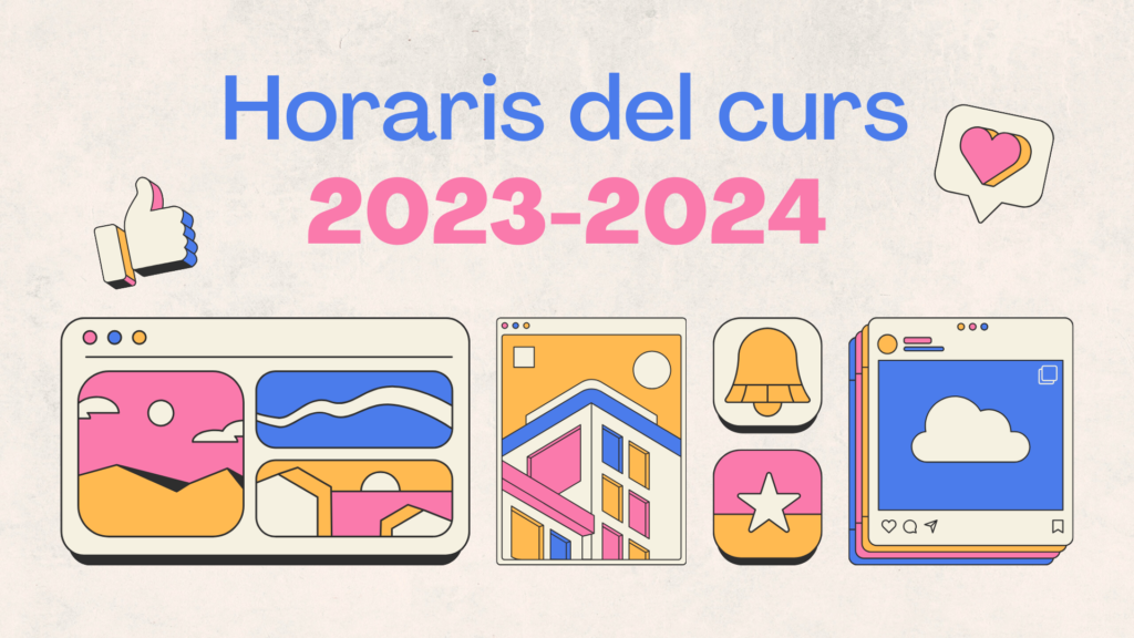 Horaris del curs 2023-2024