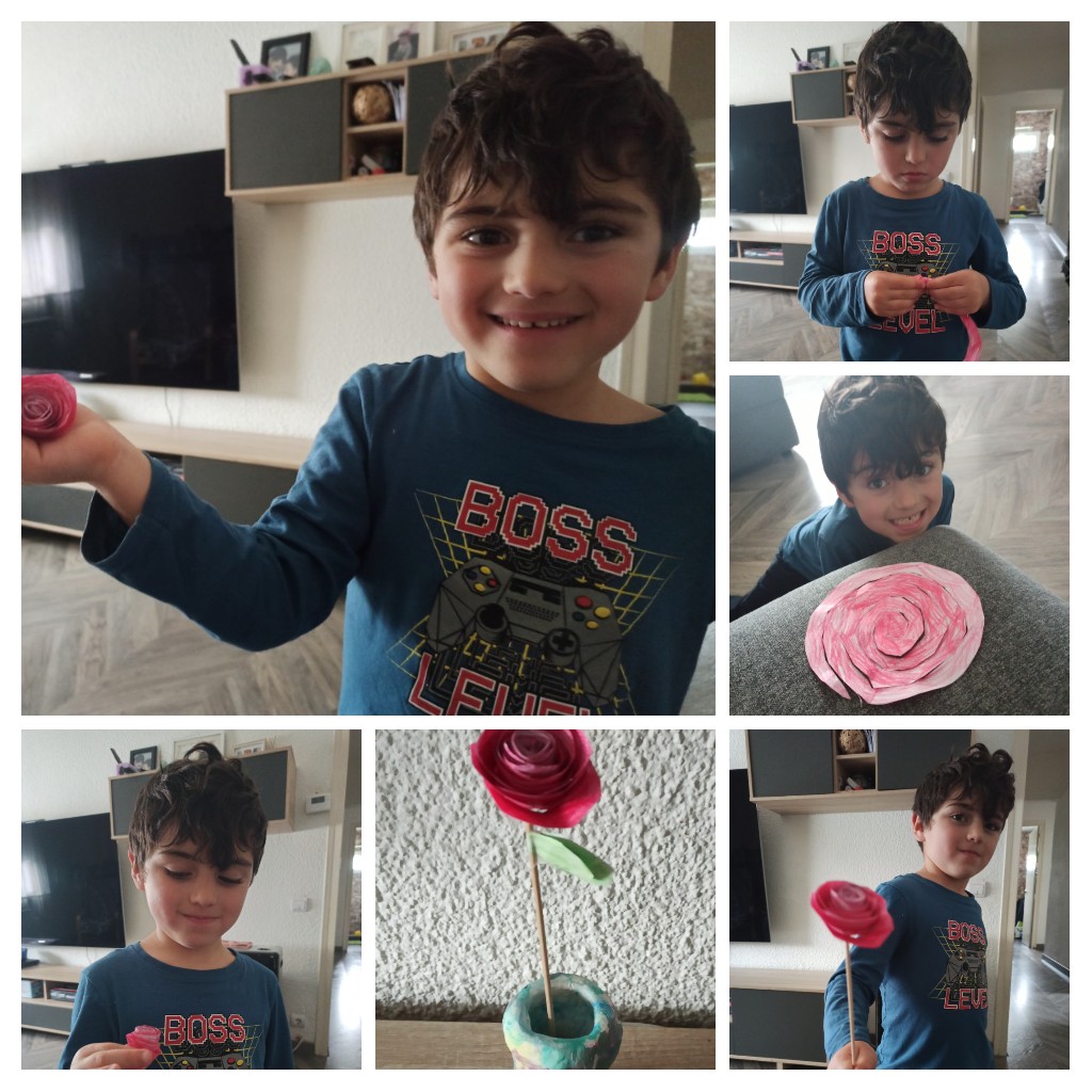 El Nizar de 1r ha fet roses de paper