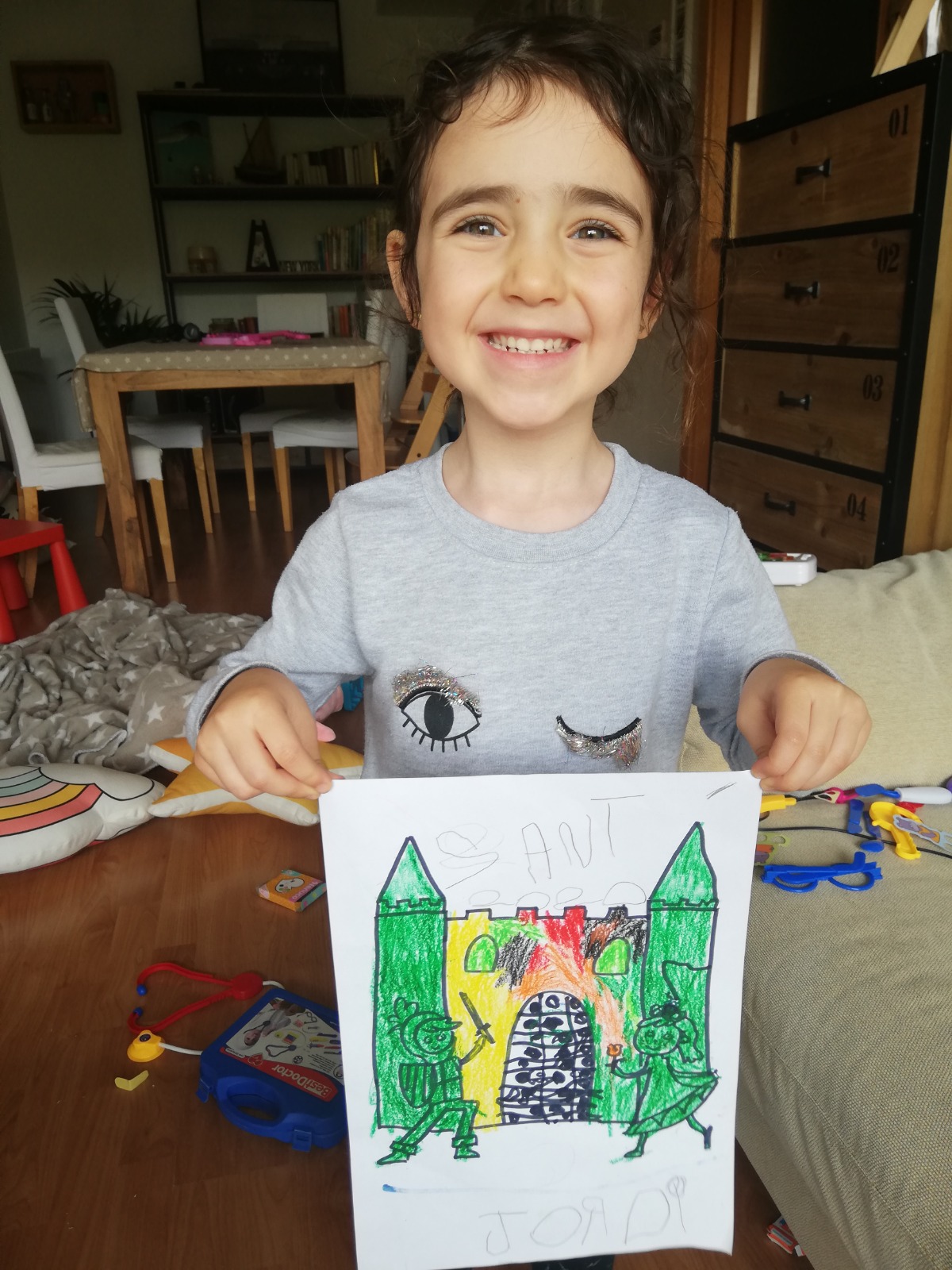 El dibuix de la Júlia de P4