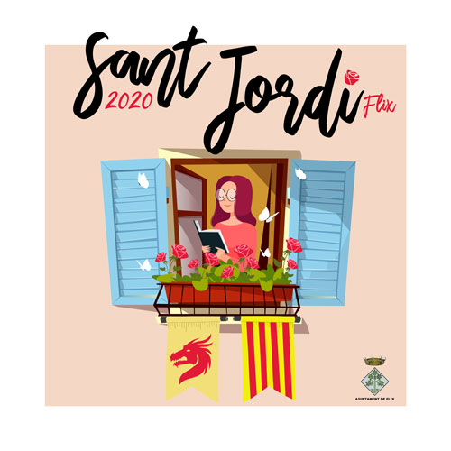 Cartell de l'Ajuntamernt de Flix