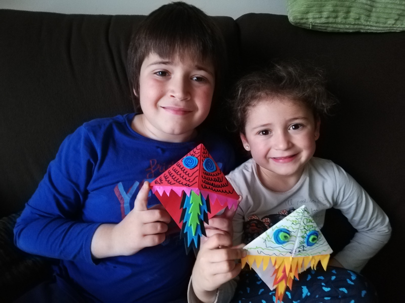 L'Oriol de 2n i la Núria de P4 han fet punts de llibre