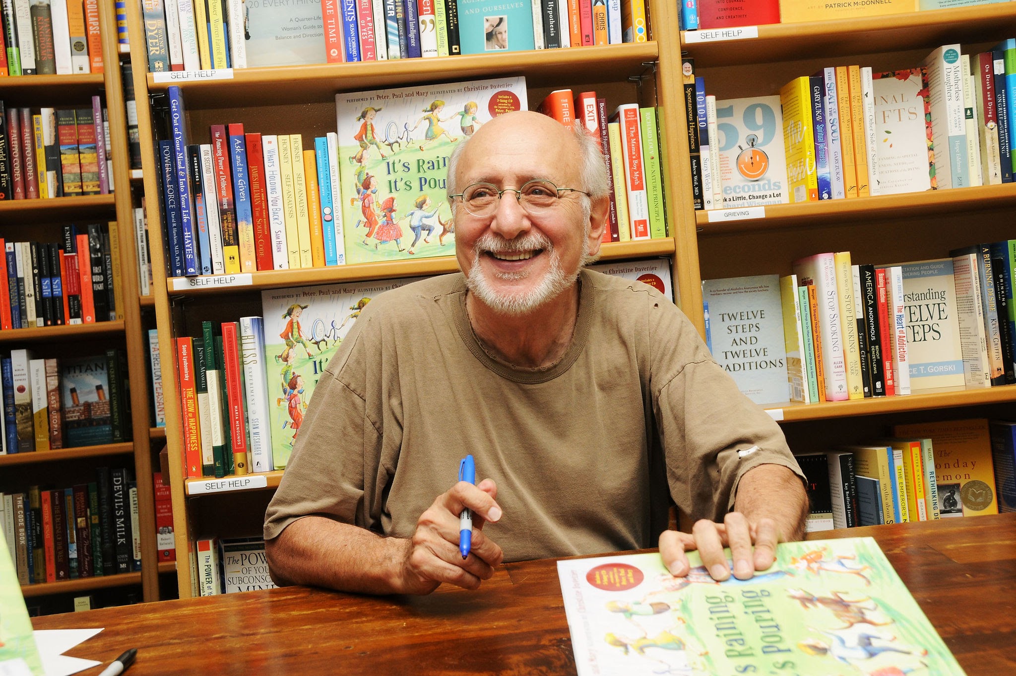 Celebrating 50 Years Of Peter, Paul And Mary & The New Children's Book "It's Raining, It's Pouring"