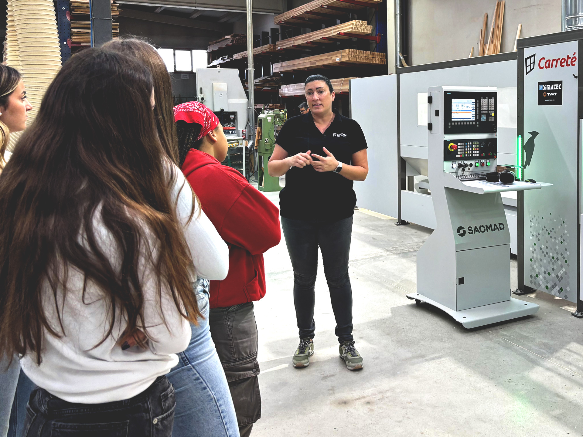 Carreté Finestres visita fàbrica finestres la selva del camp Institut Joan Puig i Ferreter 6