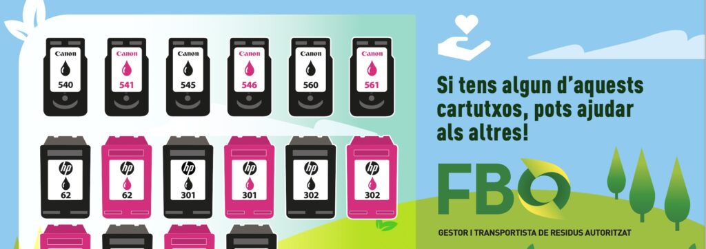 A l’Institut tenim un nou contenidor per als tòners d’impressora buits!