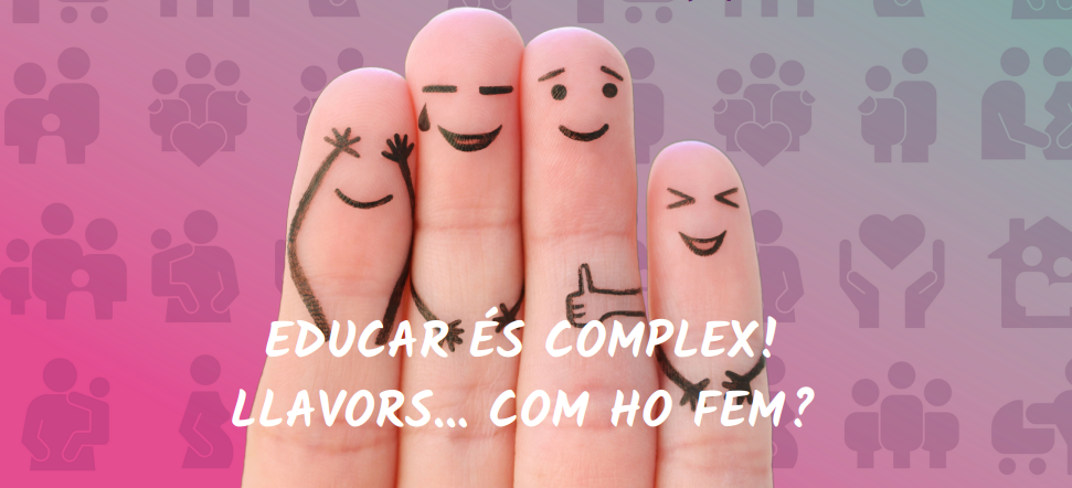 cartell sigues tu educar és complex