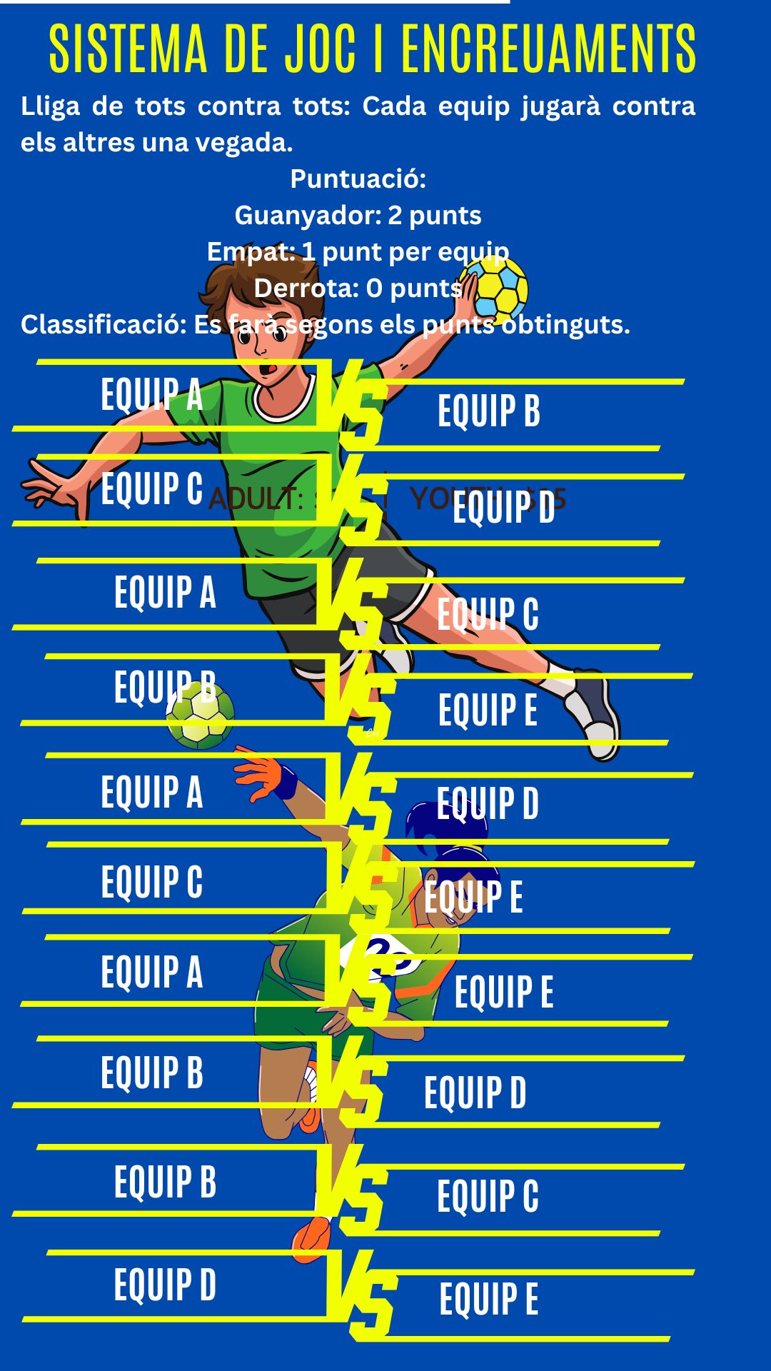 Black and Yellow Illustration Handball Tournament Instagram Story (1)