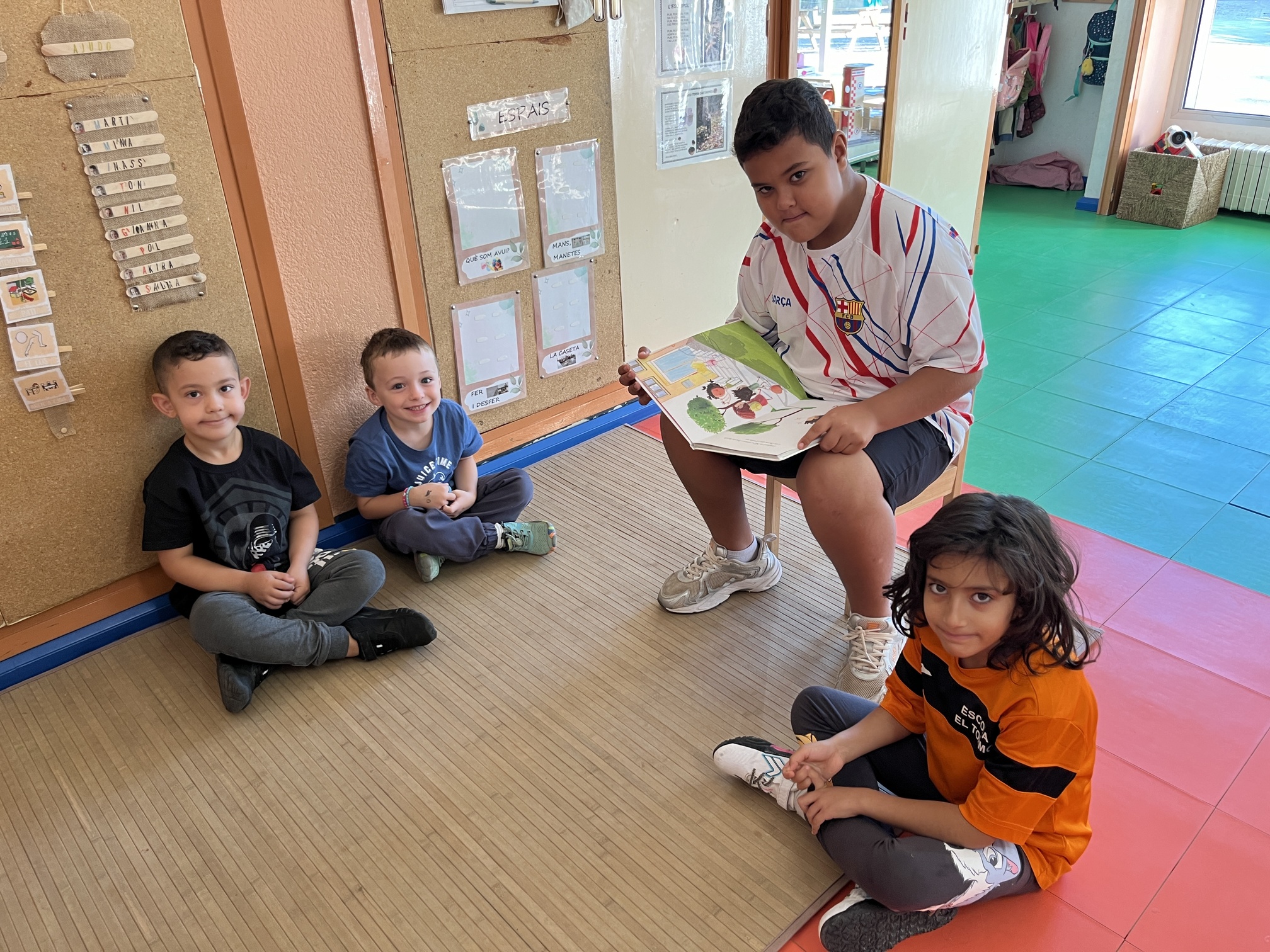 Hafed, Janat, Hamza i Martí