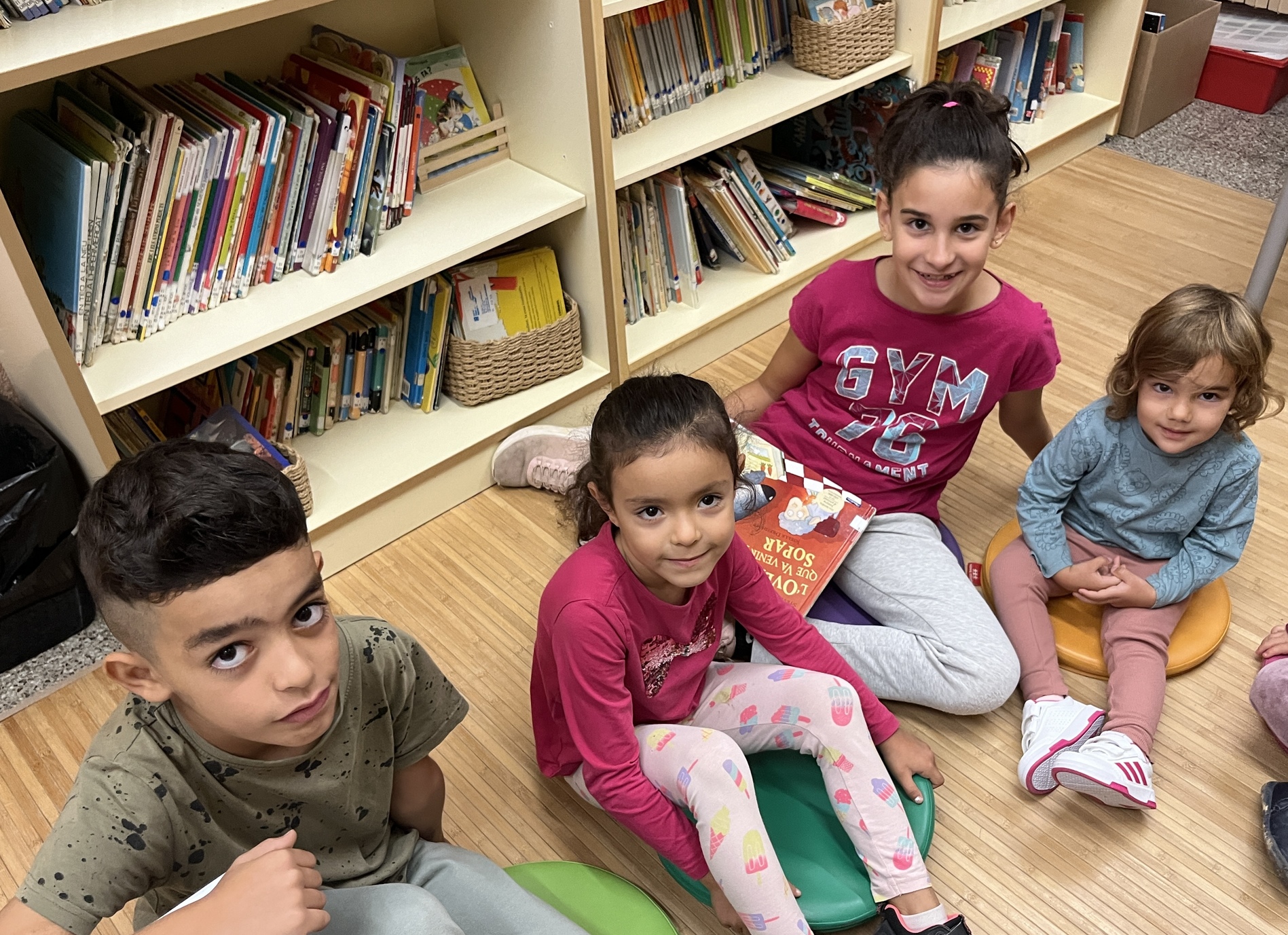 Martina, Tarik, Miriam i Gianna